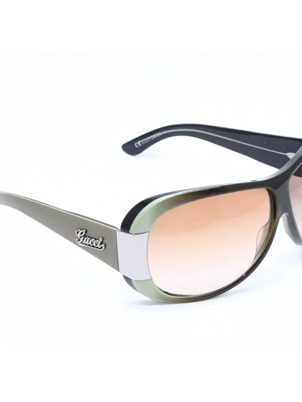 Gucci Sunglasses Eyewear S Brown Green Gradation